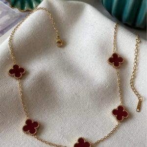 AjwaStar kolye Siyah Taşlı