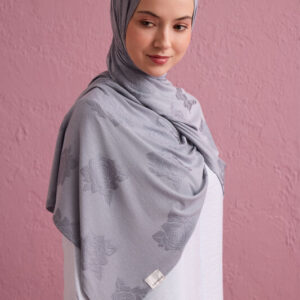 AjwaStar Gri Rengi Şal